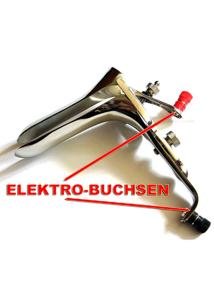 Elektro Reizstrom-Spekulum