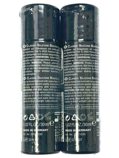 EROS Classic Silicone Gleitmittel 2x30ml