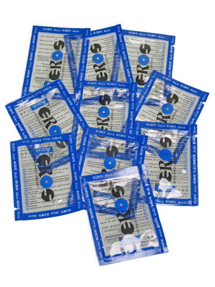 EROS Aqua Gleitmittel 10x4ml