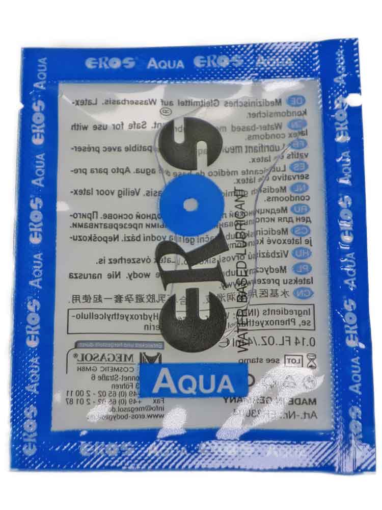 EROS Aqua Gleitmittel 10x4ml