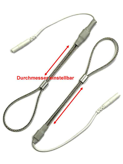 Reizstrom Metallschlaufen verstellbar