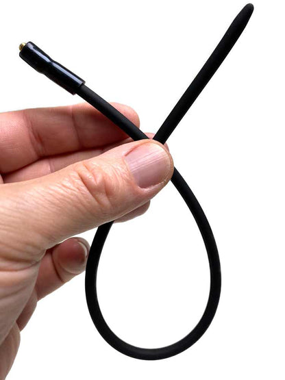 E-Stim-Silikon Dilator 35cm x 4.5mm