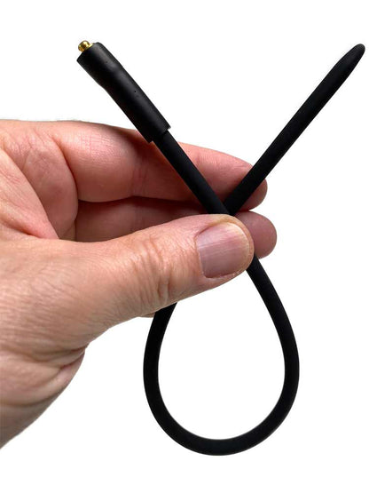 E-Stim-Silikon Dilator 35cm x 5.5mm