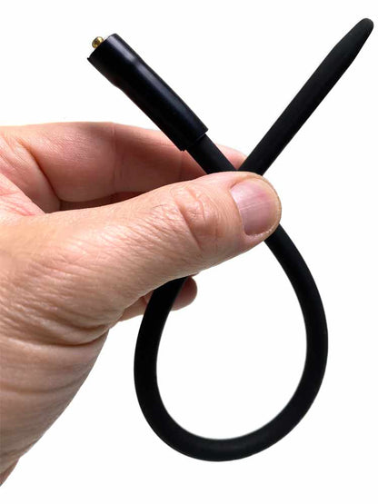 E-Stim-Silikon Dilator 35cm x 7.5mm
