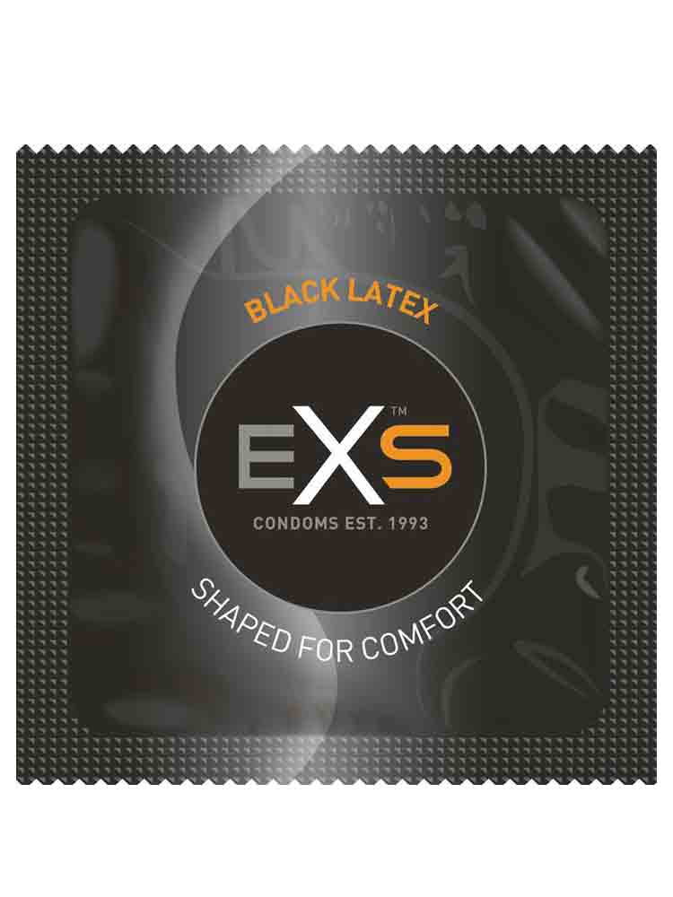 EXS schwarze Kondome 10 Stück