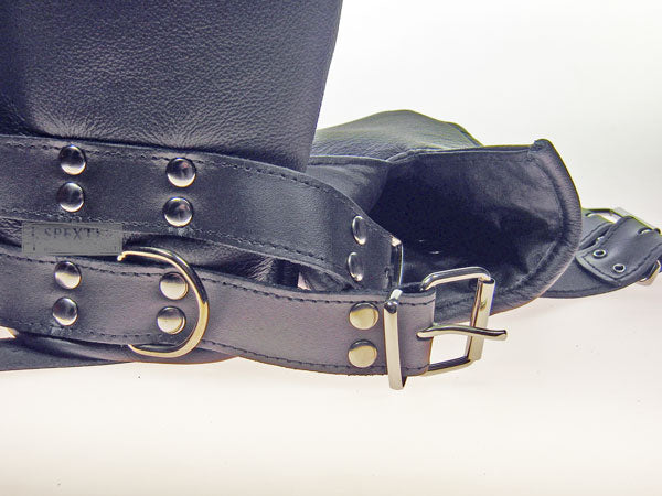 Bondage-Fäustlinge, Leder