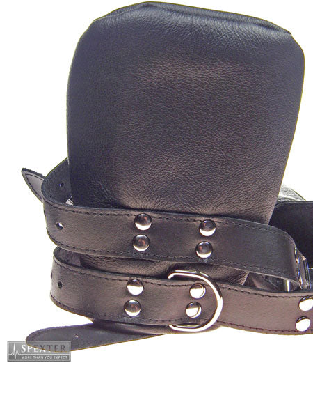 Bondage-Fäustlinge, Leder