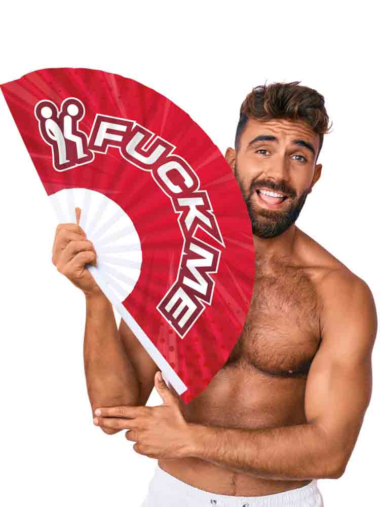 Fächer FUCK ME 63 cm