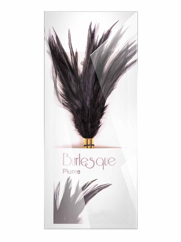 Federtickler Modell BURLESQUE - 23cm - schwarz