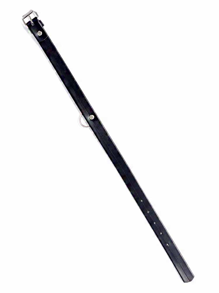 Fetisch Halsband Kristall schmal silber