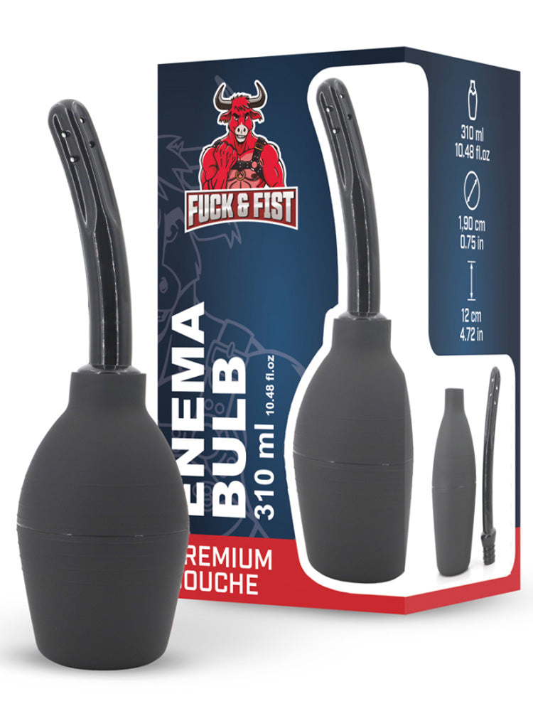 FUCK & FIST Analdusche Enema schwarz 310 ml