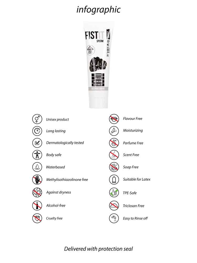 FIST IT Sperm - Gleitmittel Tube