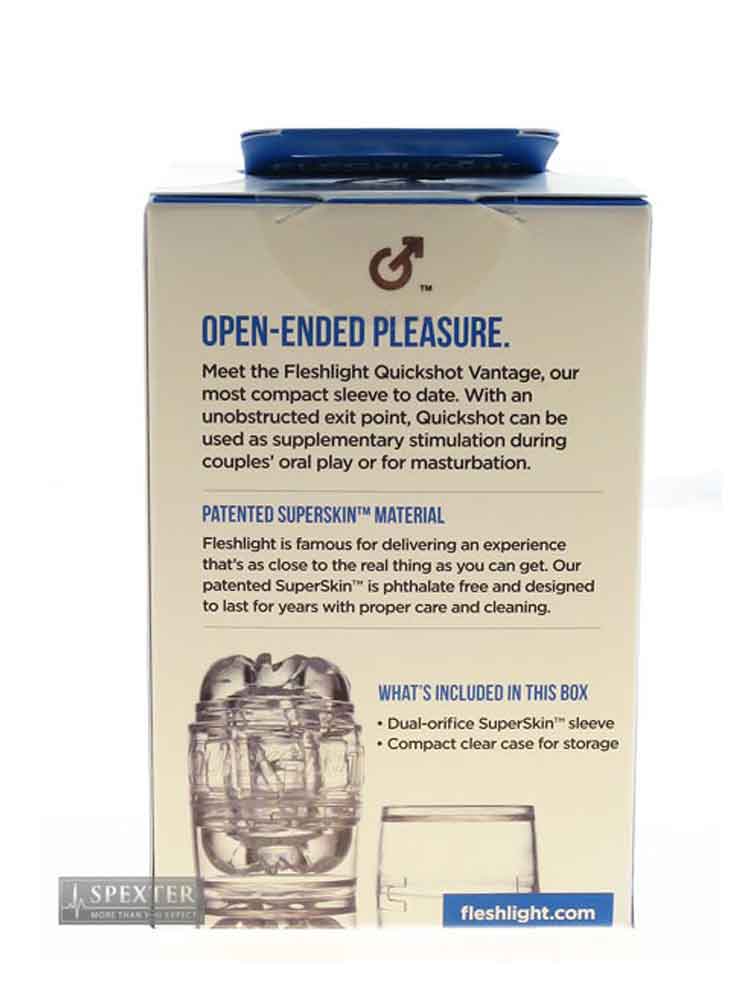 Fleshlight Quickshot VANTAGE Transparent