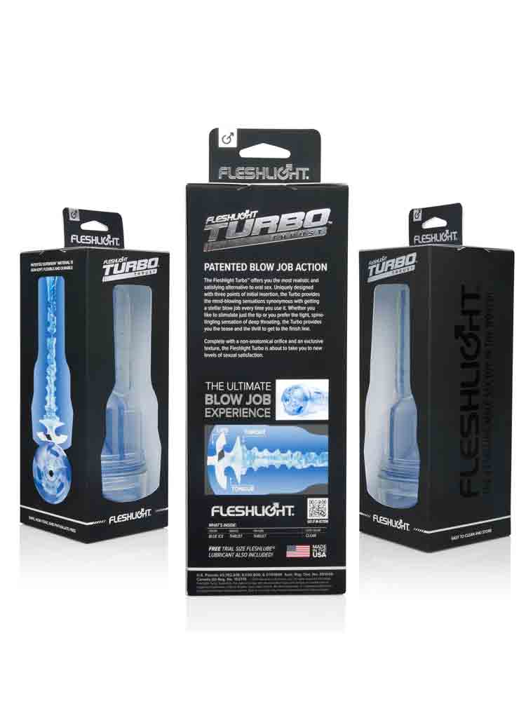Fleshlight TURBO THRUST BlowJob - Blue Ice