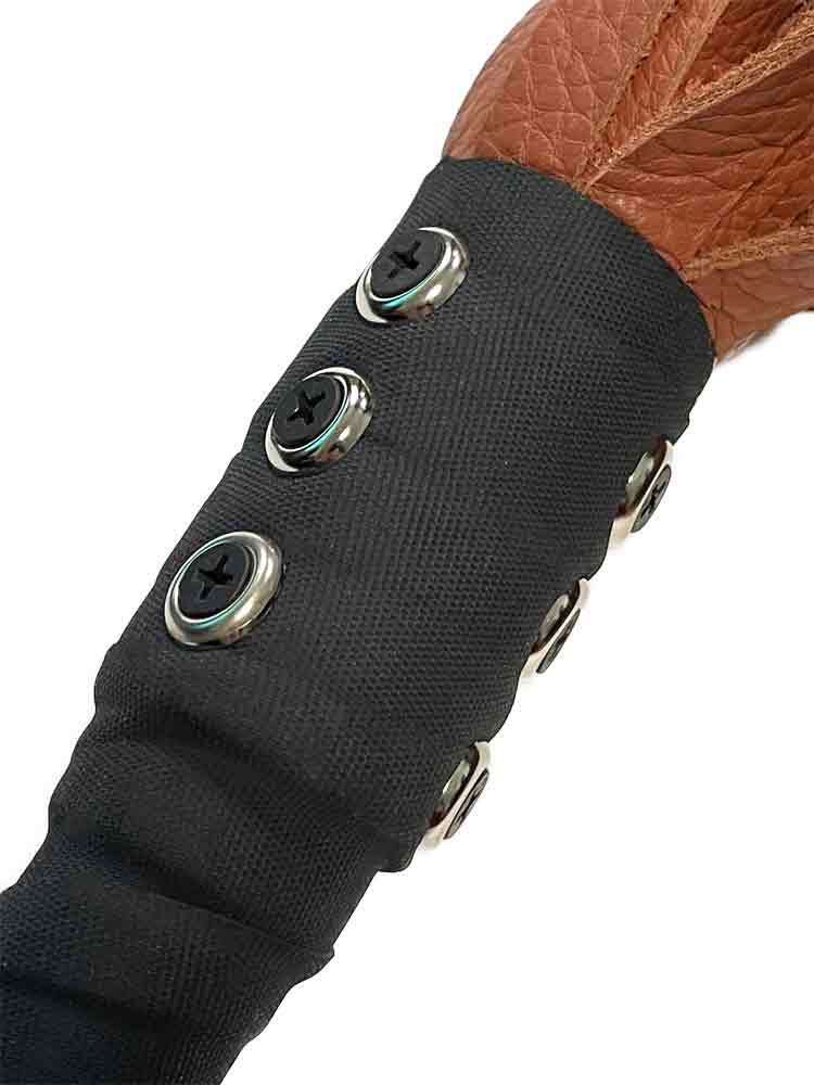 Flogger 24 Riemen 55cm Rind BRAUN