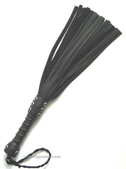 Flogger 24 Riemen 55cm Rind SCHWARZ