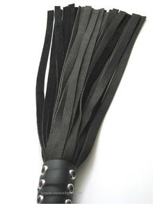 Flogger 24 Riemen 55cm Rind SCHWARZ