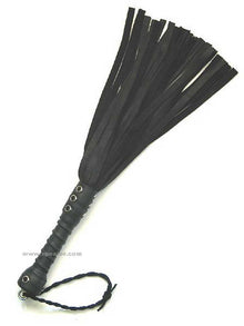 Flogger 30 Riemen 55cm Hirsch SCHWARZ