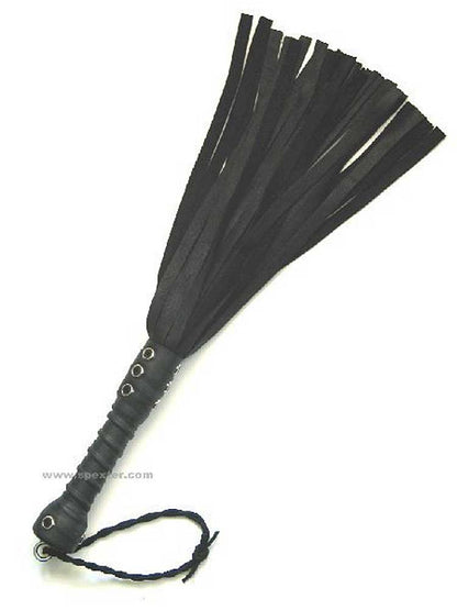 Flogger 30 Riemen 55cm Hirsch SCHWARZ