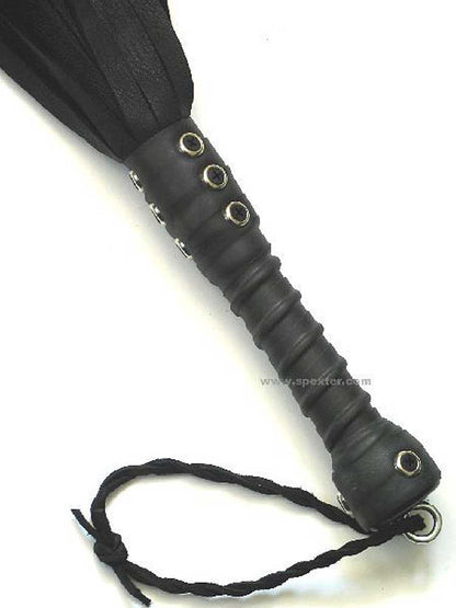 Flogger 30 Riemen 55cm Hirsch SCHWARZ