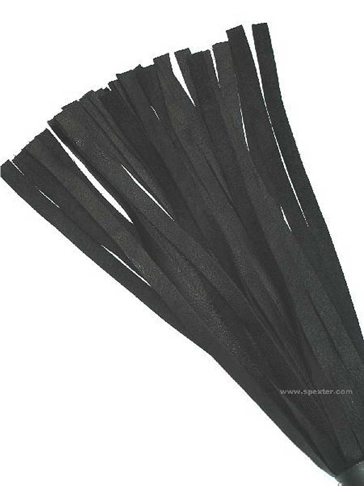 Flogger 30 Riemen 55cm Hirsch SCHWARZ