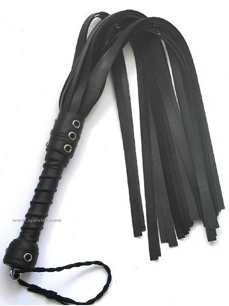 Flogger 30 Riemen 76cm Gummiriemen