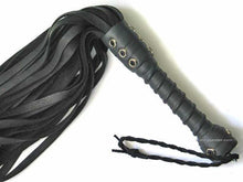 Flogger 40 Riemen 76cm Hirsch SCHWARZ