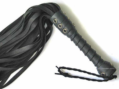Flogger 40 Riemen 76cm Hirsch SCHWARZ