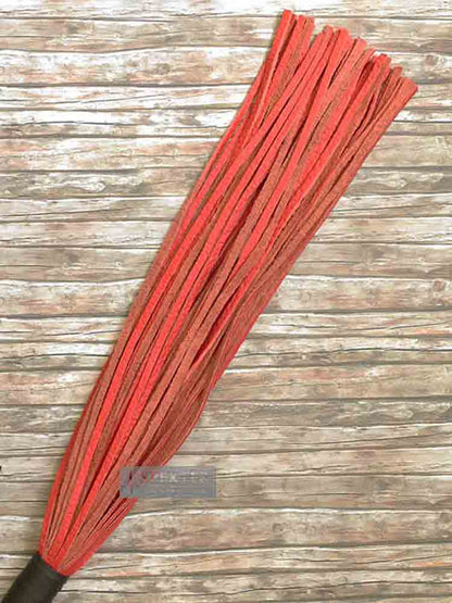 Flogger aus Riemen LEICHT / LIGHT - rot