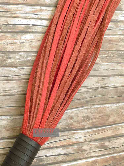Flogger aus Riemen LEICHT / LIGHT - rot