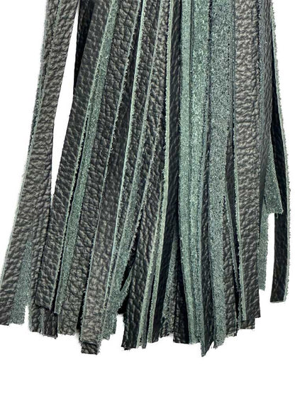 Flogger aus weichen Riemen schwarz 39 cm