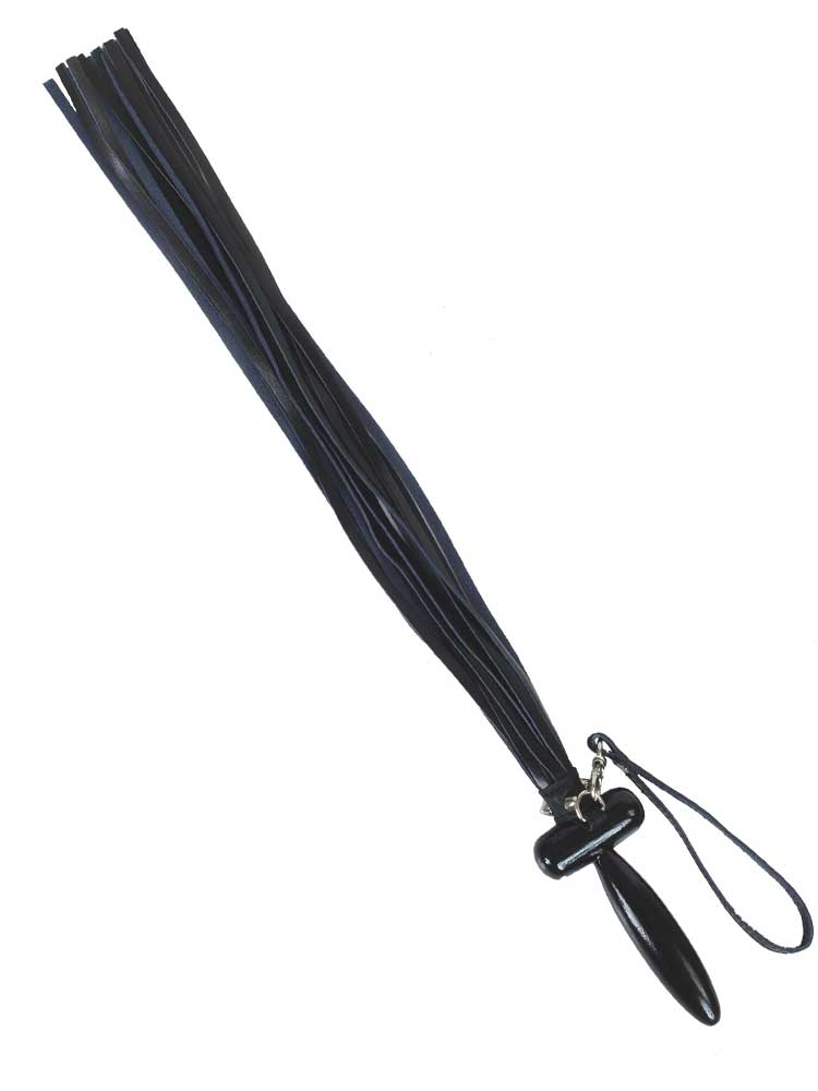 Flogger-Peitsche 61cm mit Holzgriff