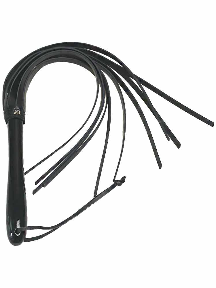Flogger-Peitsche harte Riemen 67cm