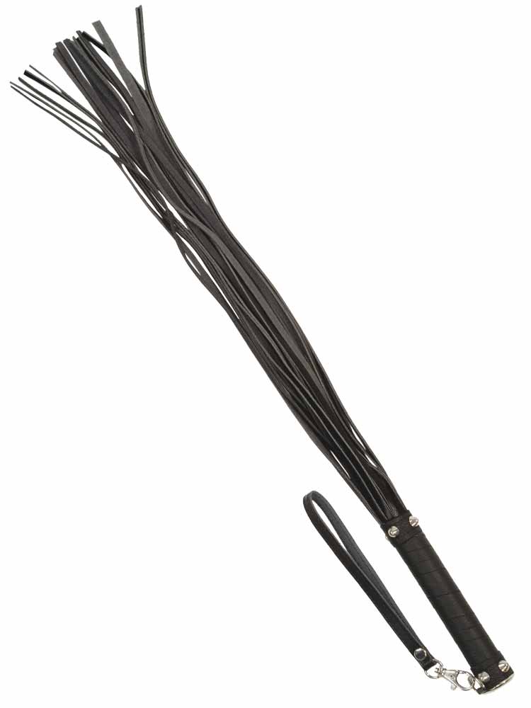 Flogger-Peitsche 60 cm mit Riemengriff
