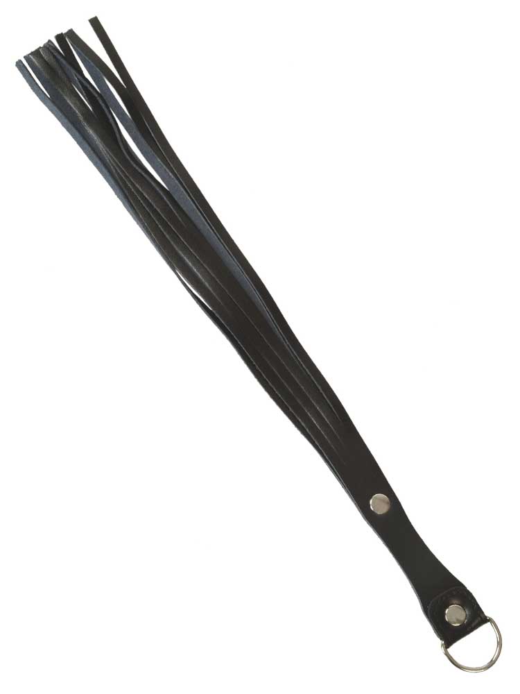 Flogger-Peitsche 47cm mit Riemen