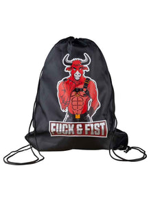FUCK & FIST Beach Bag schwarz