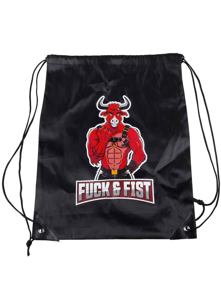 FUCK & FIST Beach Bag schwarz