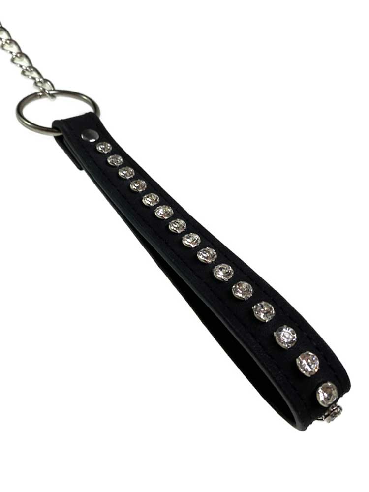 Führungskette mit Diamanten-Handschlaufe