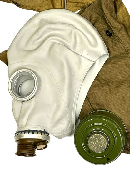 Gasmaske GP-5 hellgrau  + Filter + Tasche
