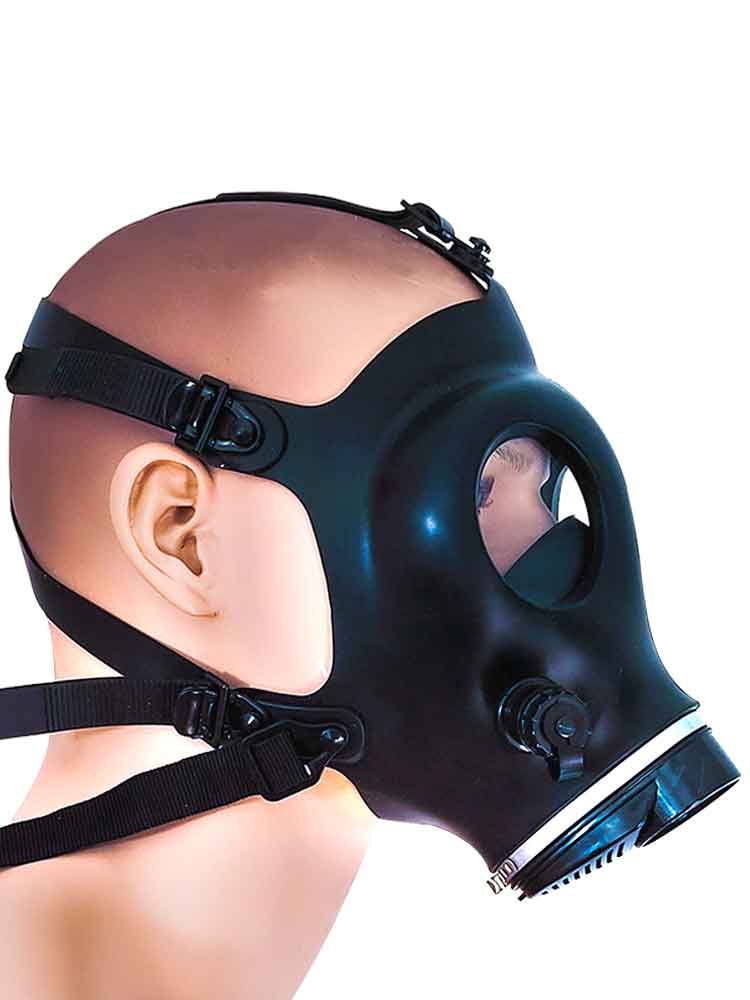 Israelische Gasmaske NEU schwarz