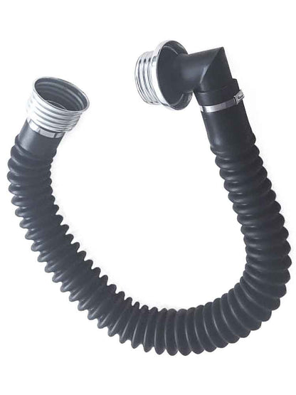 Gasmasken-Schlauch 90° Male-Gewinde