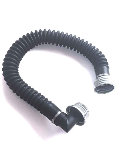 Gasmasken-Schlauch 90° Male-Gewinde