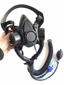 GASMASTER Halbgasmaske mit Aroma Pumpe