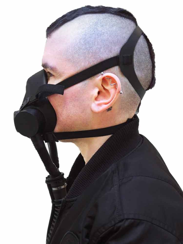 GASMASTER Halbgasmaske mit Aroma Pumpe