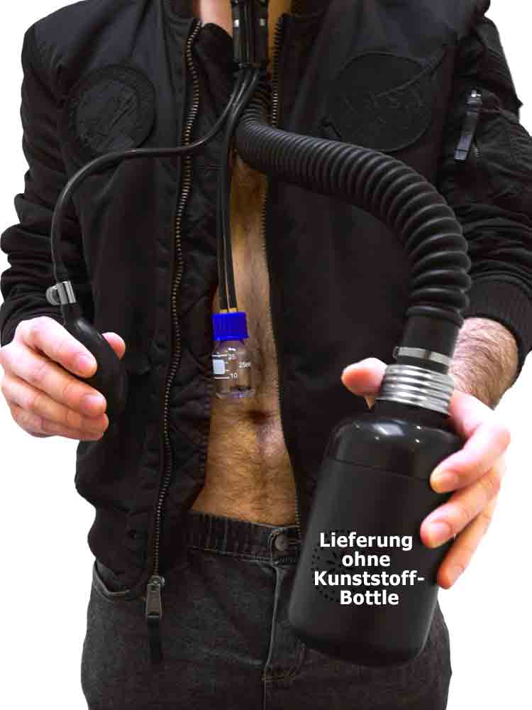 GASMASTER Halbgasmaske mit Aroma Pumpe