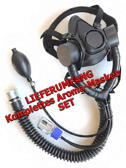 GASMASTER Halbgasmaske mit Aroma Pumpe