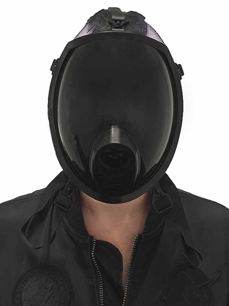 GASMASTER Gasmaske MSX Vollvisier rauchfarben