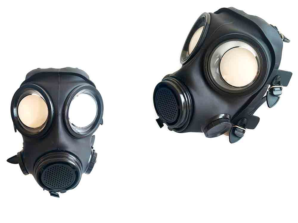 GASMASTER Gasmaske S10.3 Double Air Intake RD40