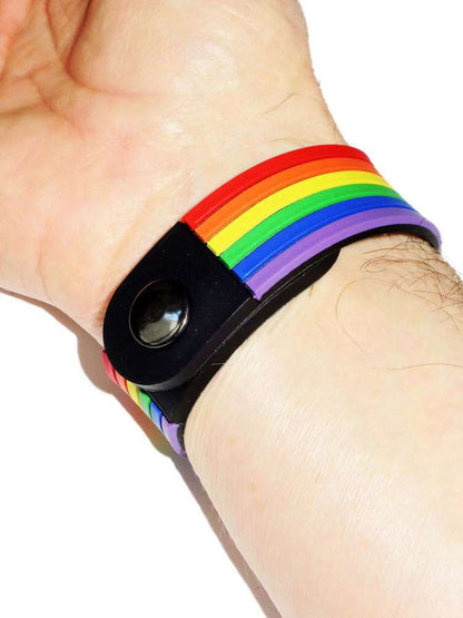 Gay Pride Armband mit Streifen