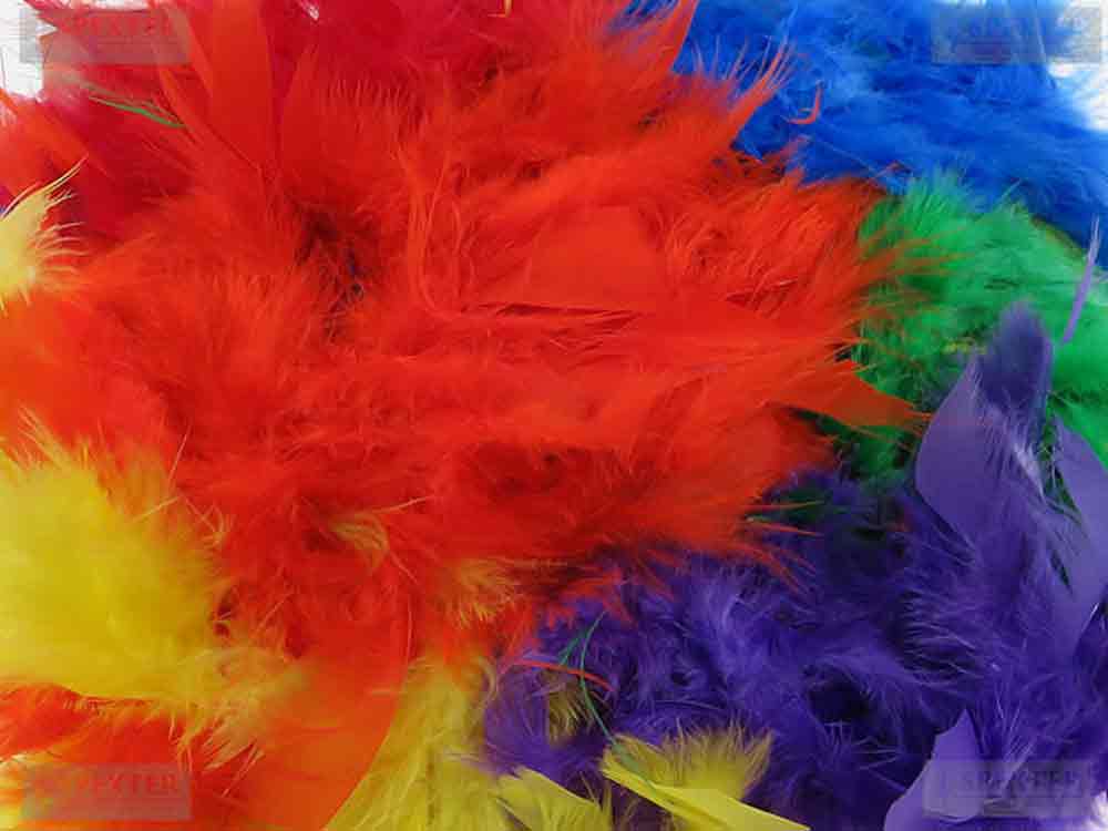 Gay Pride Regenbogen Federboa